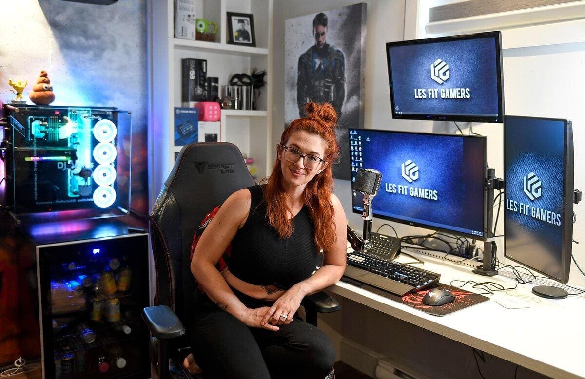 Chloée-Mitsou Fortin, alias chloee_fitgamer