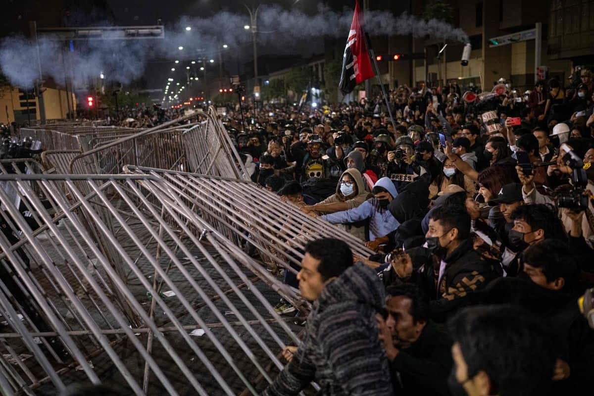 Une manifestation qui s'est tenue fin septembre dans la capitale péruvienne, Lima.