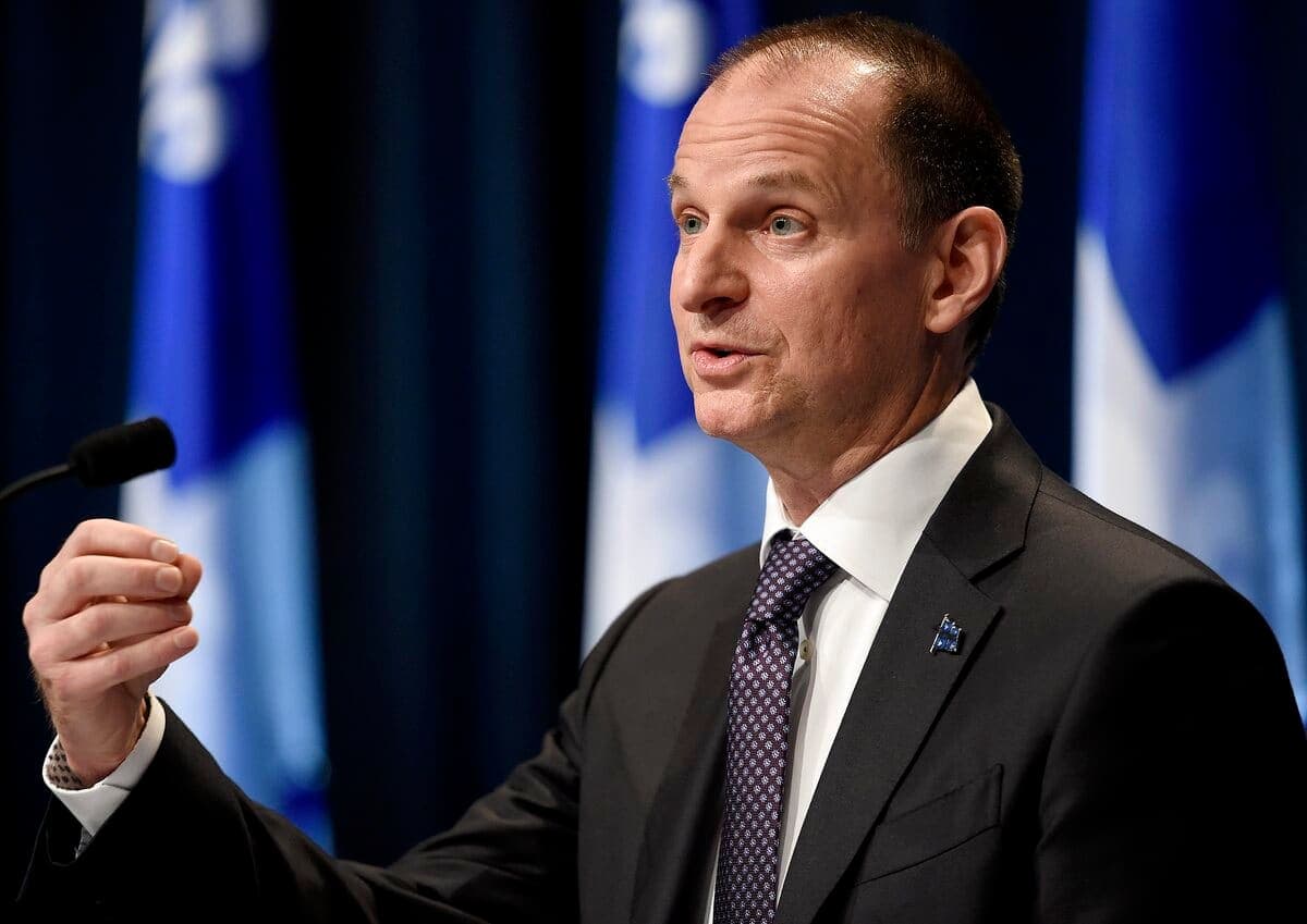 Eric Girard, ministre des Finances