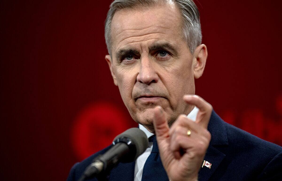 Le favori de la course à la succession de Justin Trudeau, Mark Carney