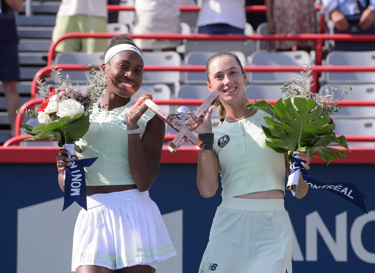 Coco Gauff et McCartney Kessler ont remporté le titre en double mercredi après-midi.