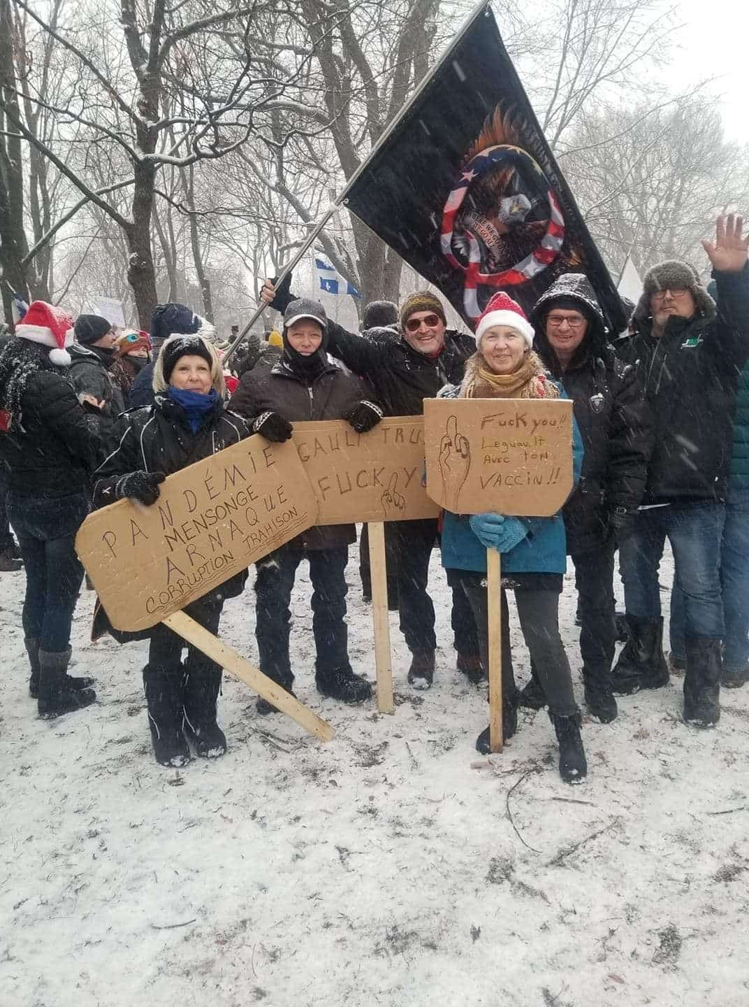 Le maire André Gagnon aurait participé à la manifestation qui a réuni des milliers de militants complotistes antivaccins, en décembre, à Montréal.