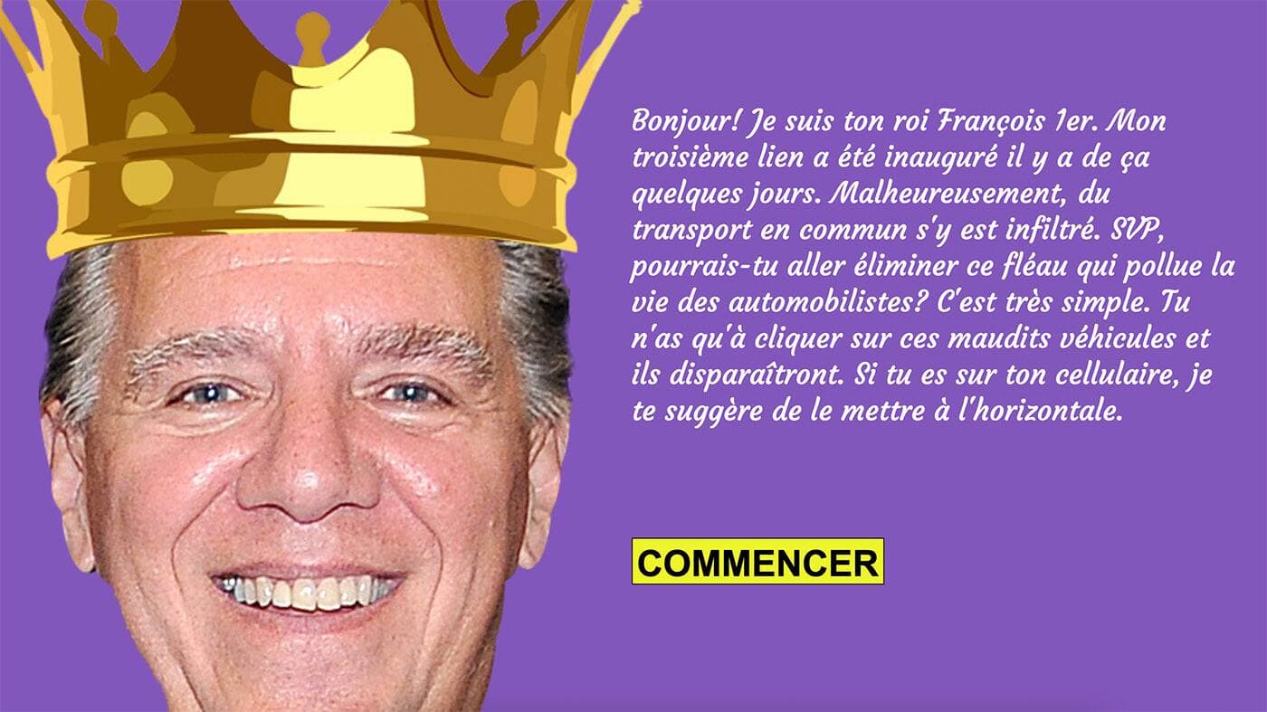 Capture d'écran Troisième Lien, LE JEU