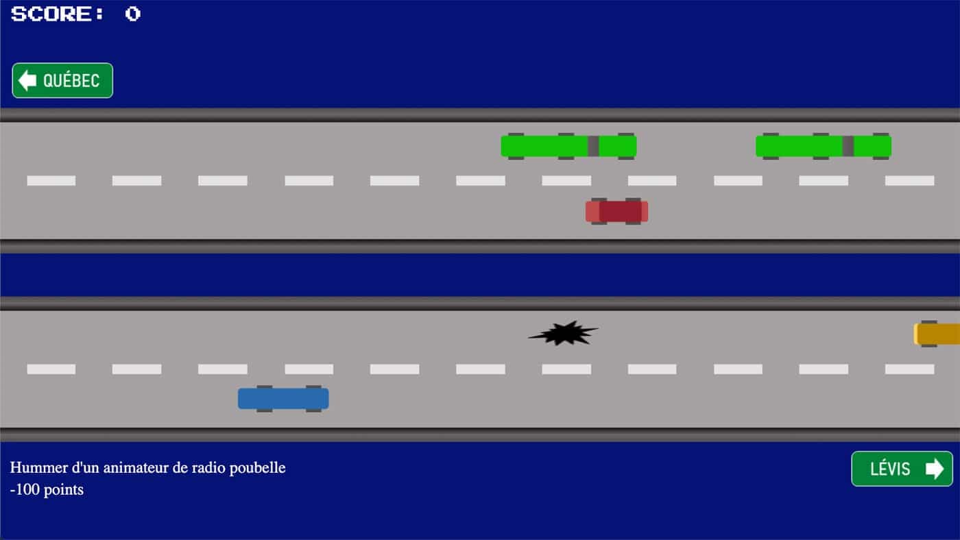 Capture d'écran Troisième Lien, LE JEU