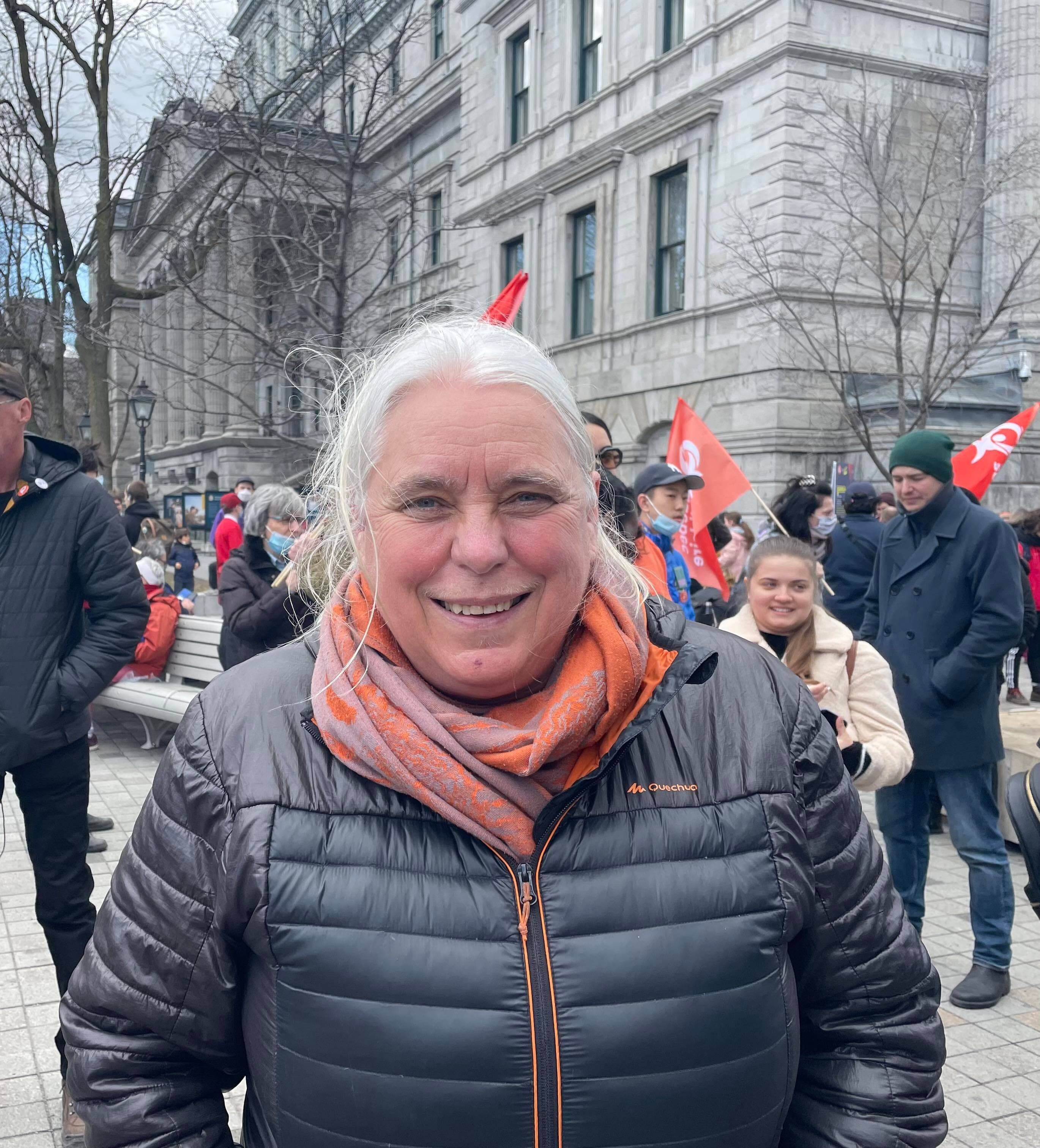 Manon Massé, co-porte-parole de Québec solidaire.