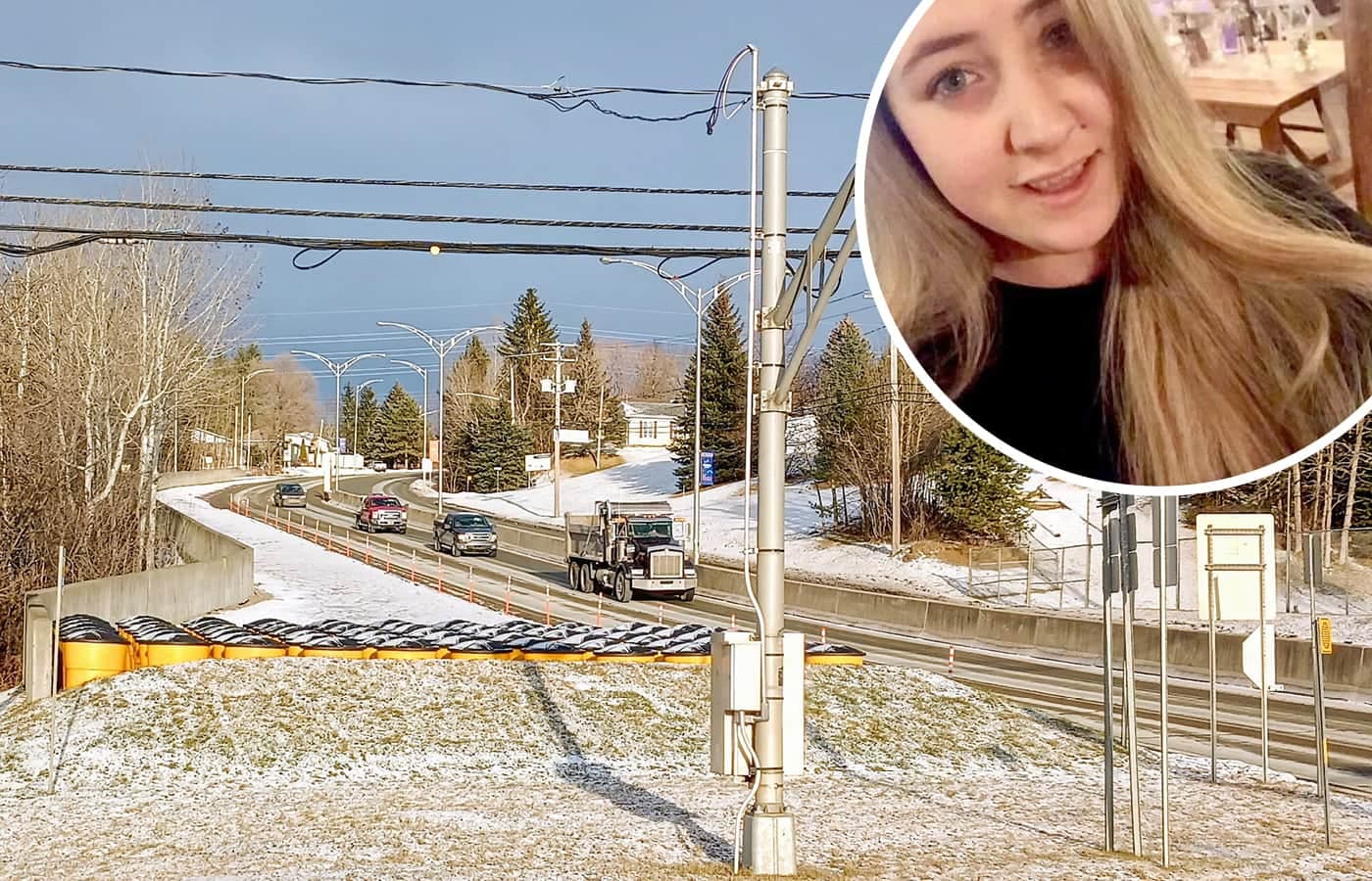 L’impact d’une rare violence n’a laissé aucune chance à la victime Alexandra Poulin, le 18 décembre 2024, à l’angle des routes 112 et 173, à Vallée-Jonction.