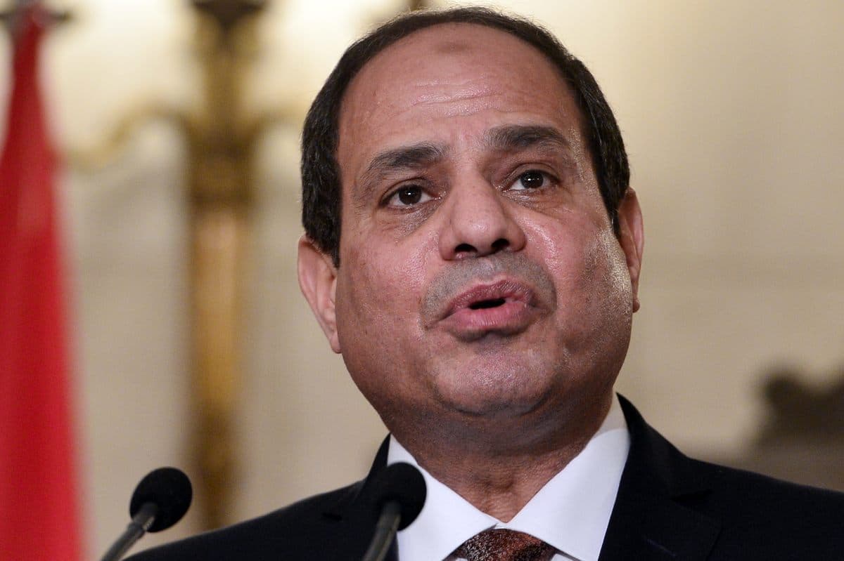 Le président égyptien, Abdel Fattah Al-Sissi.