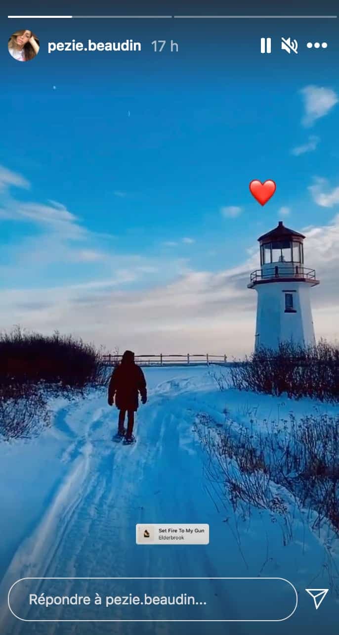 Capture d'écran Instagram