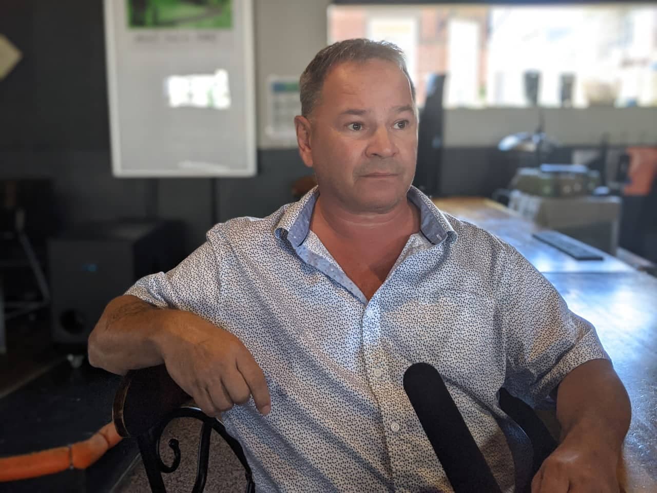 Le propriétaire du bar Le Kirouac, Lucien Simard