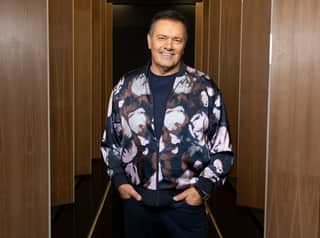 Mario Pelchat mardi sur le plateau de «La Voix» aux studios MELS, à Longueuil.