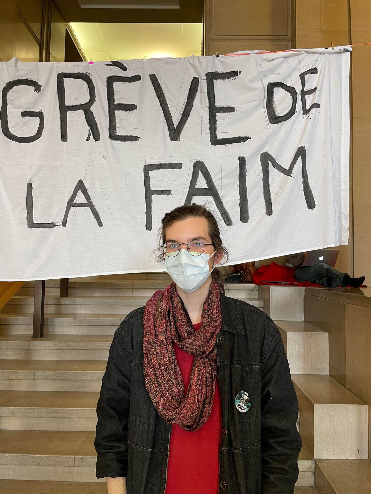 Vincent, 22 ans, étudiant en philosophie et politique.