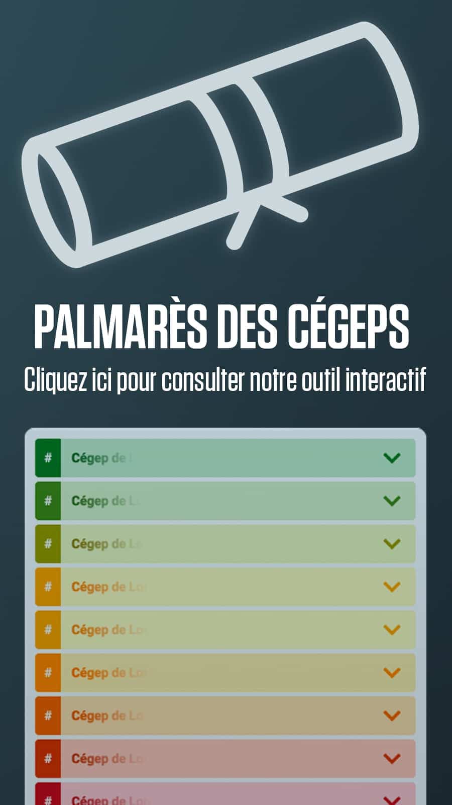 Consultez samedi notre outil interactif